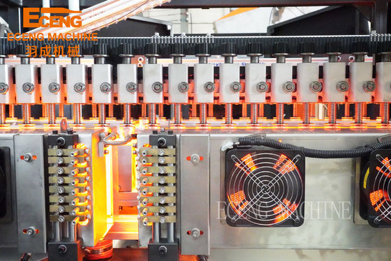 Macchina di salto 49kw 10000BPH della bottiglia dell'ANIMALE DOMESTICO di 6 cavità completamente automatica