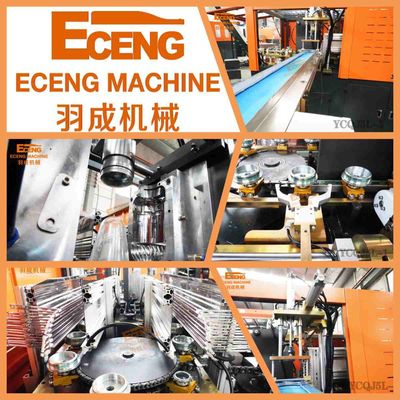 Macchina automatica 380V 50HZ dello stampaggio mediante soffiatura di allungamento dell'ANIMALE DOMESTICO della bottiglia 5L