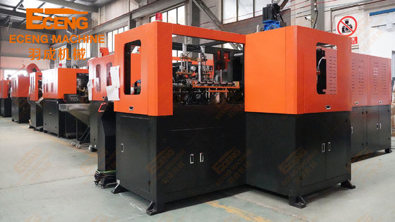 Eceng Q6000 Pet Stretch Blow Moulding Machine 4 cavità per bottiglia da 2 litri fino a 6000 bph