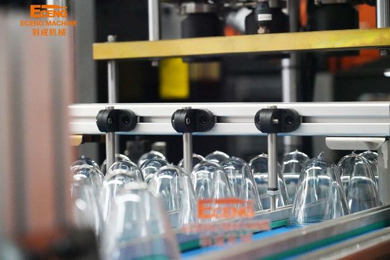 Macchina di stampaggio a fiocco di bottiglia di plastica a 4 cavità di alta qualità per prodotti cosmetici