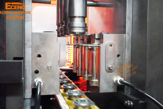 macchina 4cavity dello stampaggio mediante soffiatura di allungamento di 2.5ton J4 per i barattoli dell'alimento