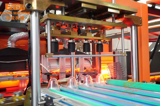 macchina 4cavity dello stampaggio mediante soffiatura di allungamento di 2.5ton J4 per i barattoli dell'alimento