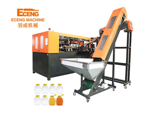 Eceng Q6000 Pet Stretch Blow Moulding Machine 4 cavità per bottiglia da 2 litri fino a 6000 bph