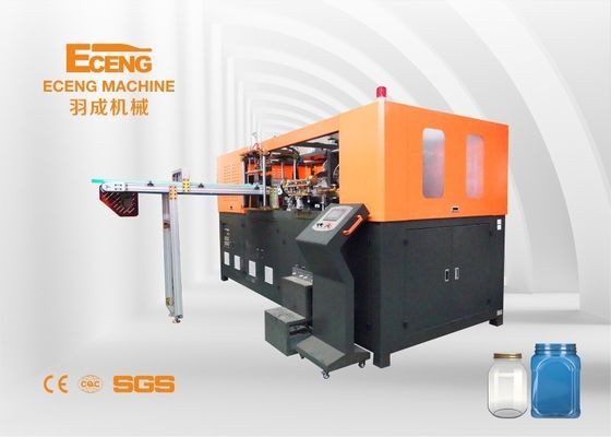 Macchine di stampaggio a soffiatura di barattoli di caramelle 4Cavity 2400BPH per barattoli alimentari