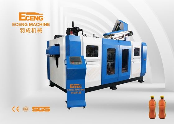 Bottiglia automatica piena 600ml dell'animale domestico della macchina 2L dello stampaggio mediante soffiatura di allungamento