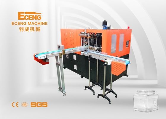 bocca automatica 150mm della bottiglia della macchina dello stampaggio mediante soffiatura del barattolo dell'ANIMALE DOMESTICO 48kw
