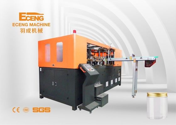 Plastica 2L Food Jar Pet Bottle Blow Molding Machine PLC automatico
