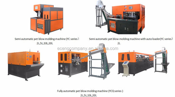 2200BPH Jerry Can Blow Molding Machine di plastica 380V/50HZ con l'ampia bocca del collo