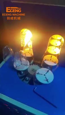Macchina di salto 200ml 500ml della bottiglia automatica dei semi 16KW processo di soffiatura in forma da 1 litro